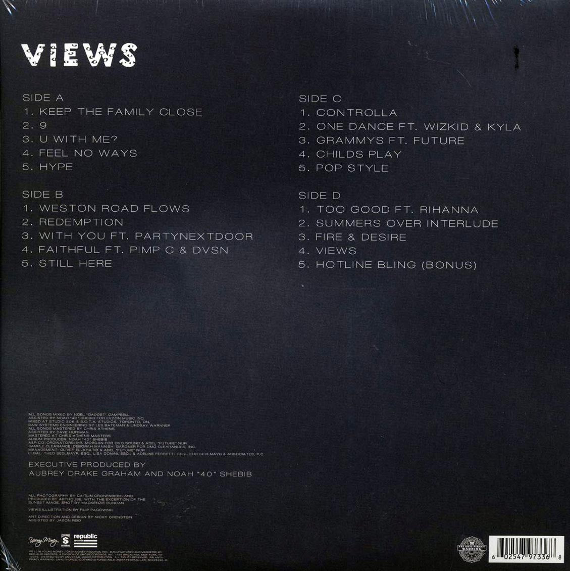Drake - Views (2xLP) - Vinyl LP, LP
