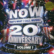 Taylor Swift, Beyonce, Katy Perry, Britney Spears, Lenny Kravitz, Kelly Clarkson, Etc. - Now That's What I Call Music! 20th Anniversary Volume 1 (20 tracks) (ltd. ed.) (2xLP) (red/blue vinyl) - Vinyl LP
