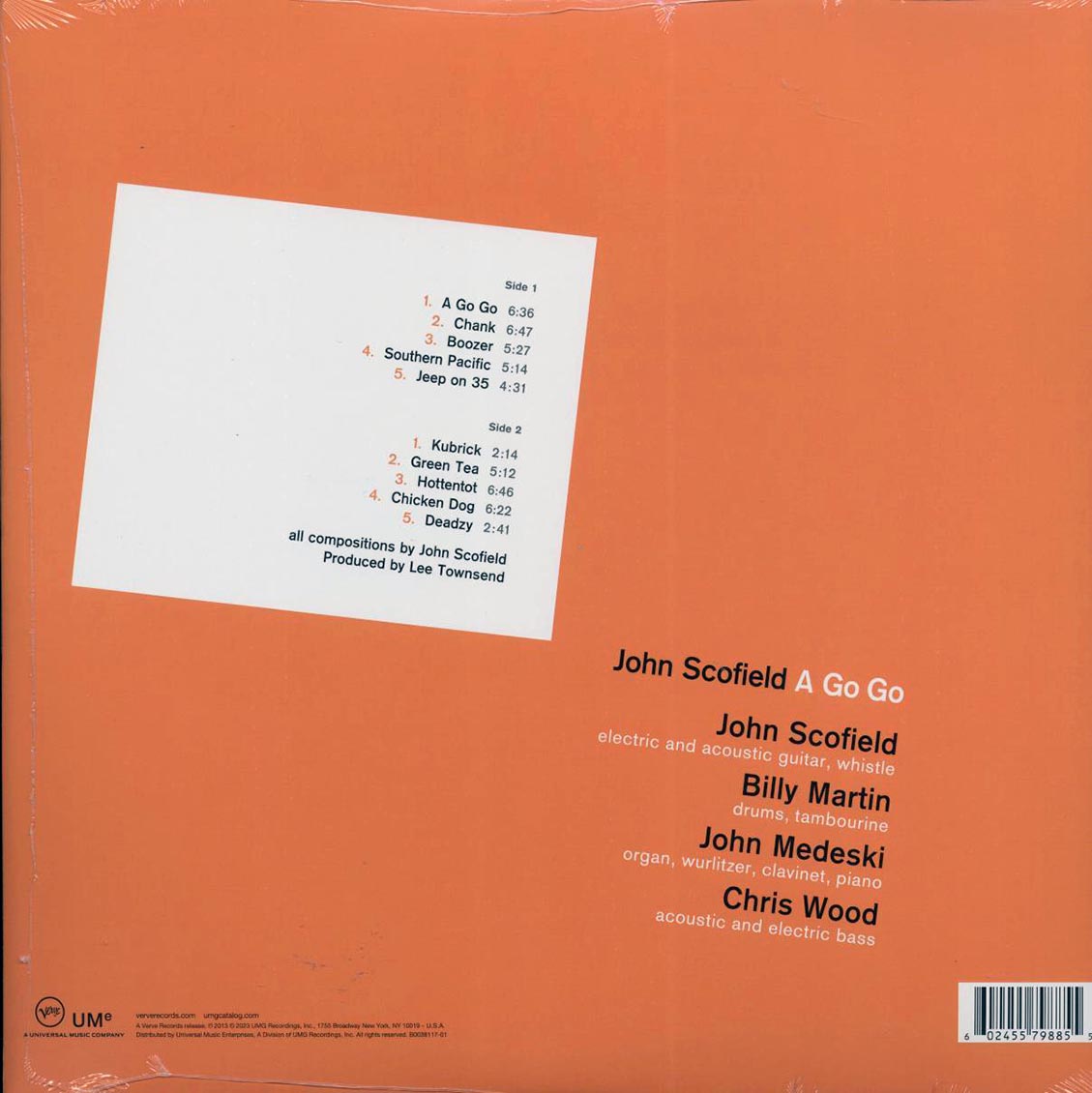 John Scofield - A Go Go (180g) (audiophile) - Vinyl LP, LP