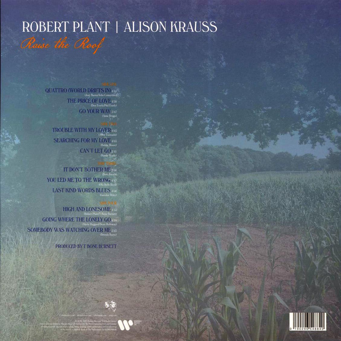 Robert Plant, Alison Krauss - Raise The Roof (RSD 2021) (ltd. ed.) (2xLP) (yellow vinyl) - Vinyl LP, LP