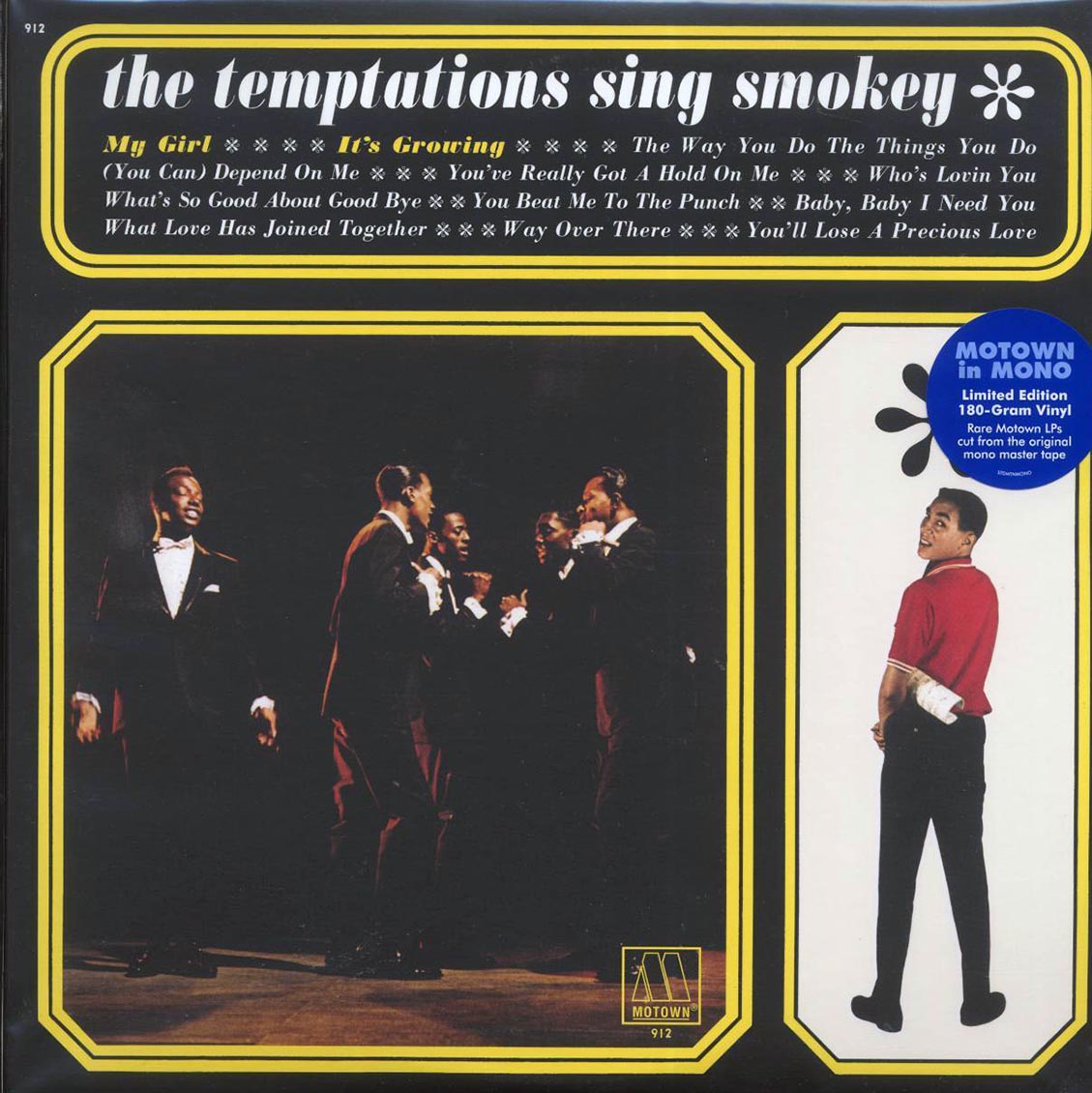 The Temptations - The Temptations Sing Smokey (mono) (ltd. ed.) (180g) (remastered) (audiophile) - Vinyl LP