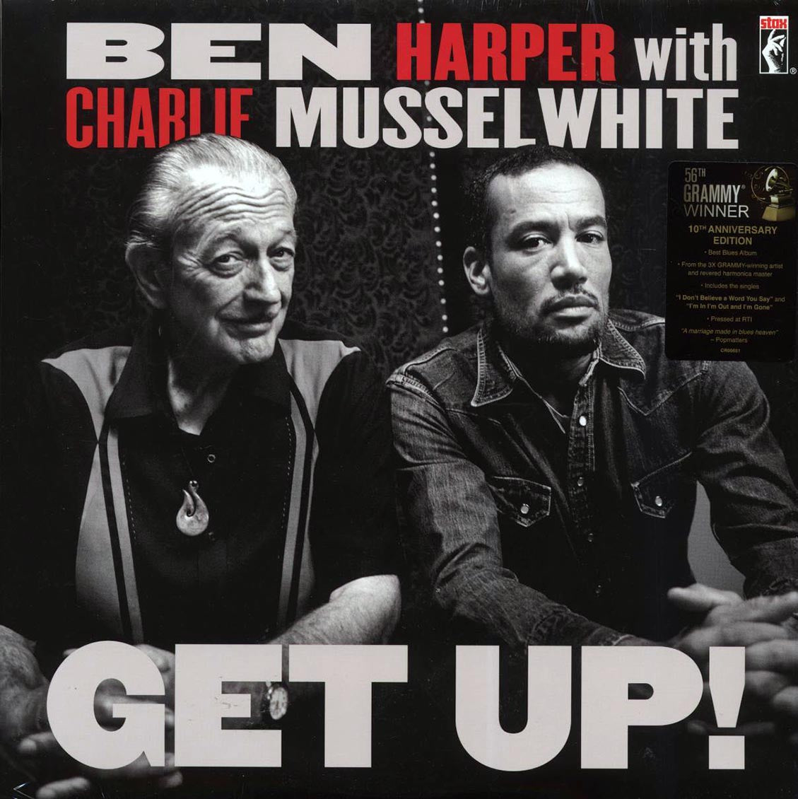 Ben Harper, Charlie Musselwhite - Get Up! (10th Anniv. Ed.) (RTI press) - Vinyl LP