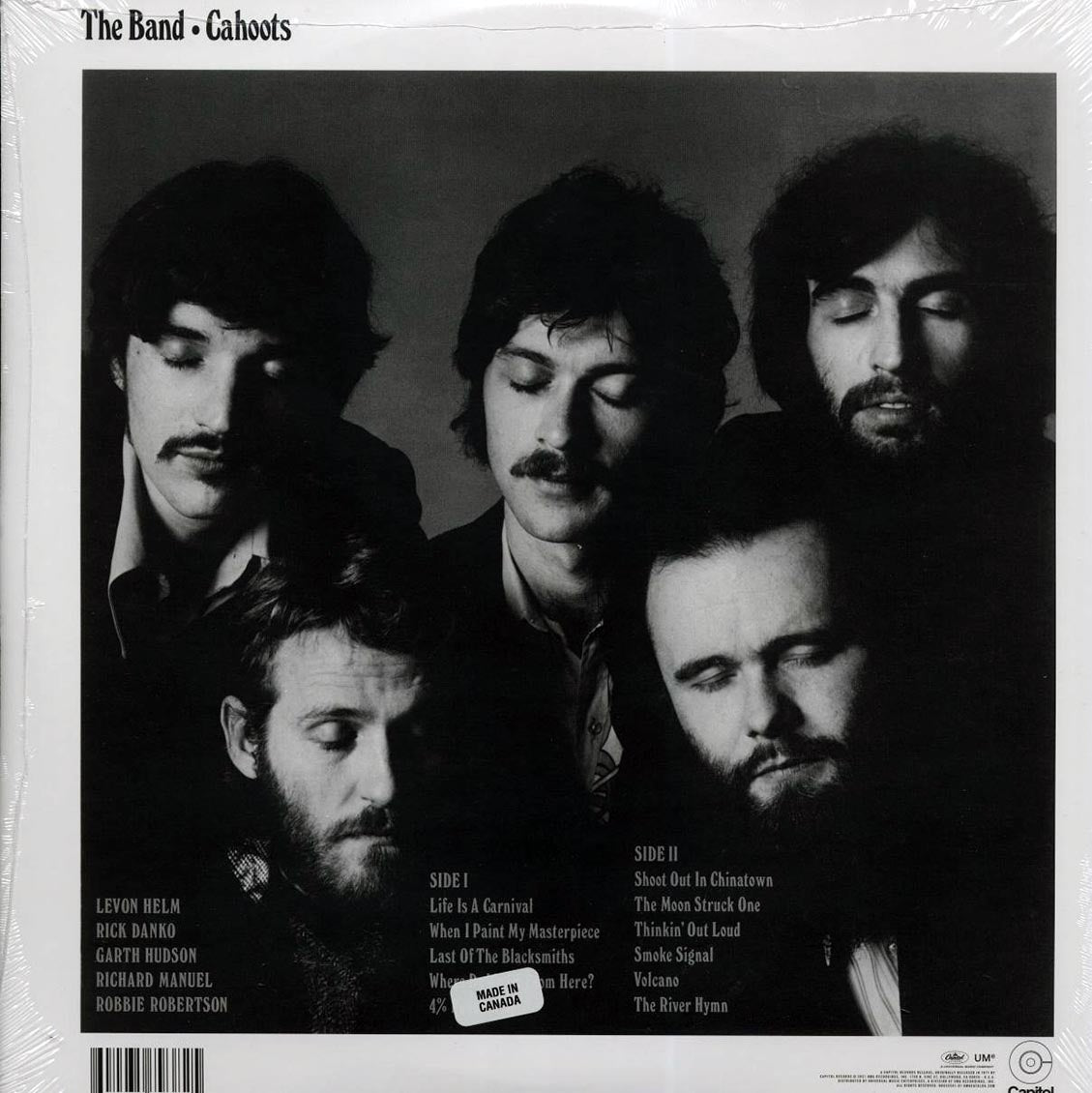 The Band - Cahoots - Vinyl LP, LP