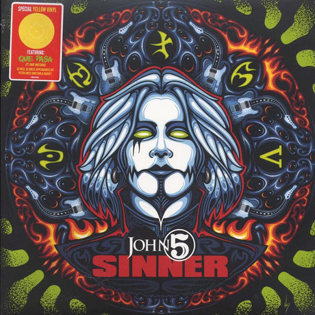 John 5 - Sinner (yellow vinyl) - Vinyl LP, LP