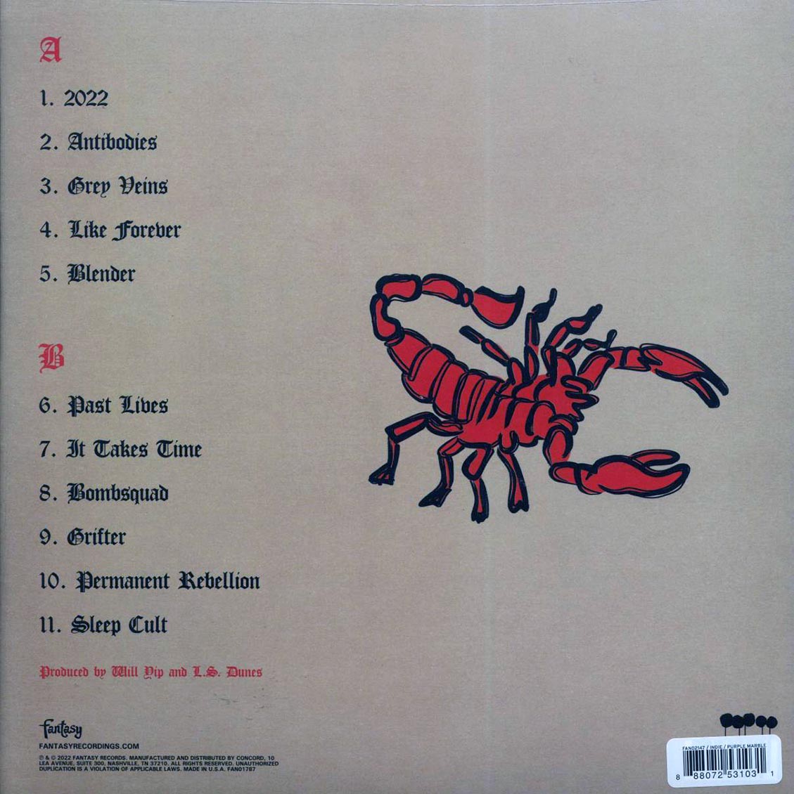 LS Dunes - Past Lives (ltd. ed.) (purple marble) - Vinyl LP, LP