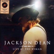 Jackson Dean - Live At The Ryman (black ice vinyl) - Vinyl LP