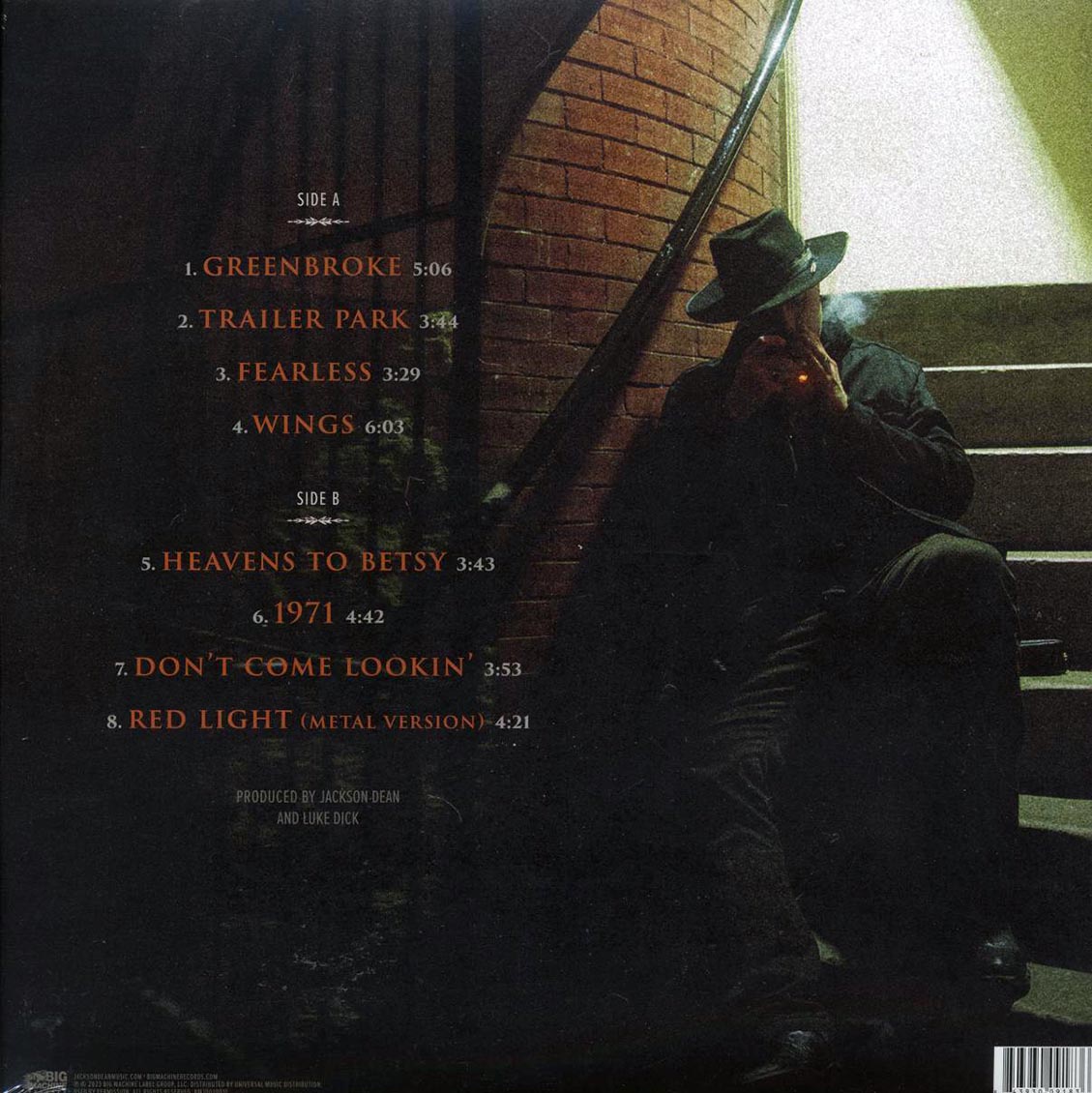 Jackson Dean - Live At The Ryman (black ice vinyl) - Vinyl LP, LP