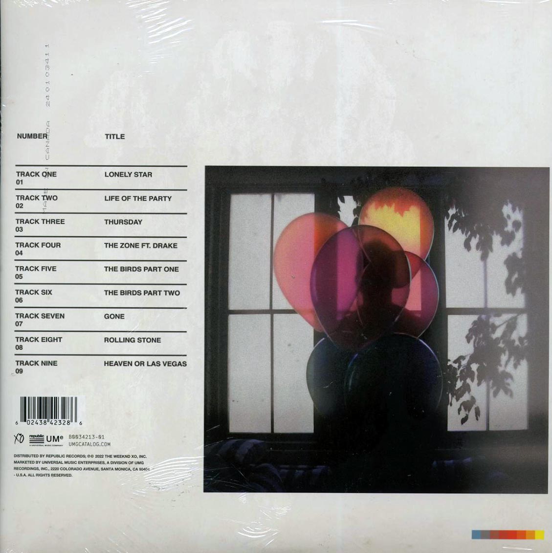The Weeknd - Thursday (Decade Collector's Edition, Weeknd Website Exclusive) (10th Anniv. Ed.) (2xLP) - Vinyl LP, LP
