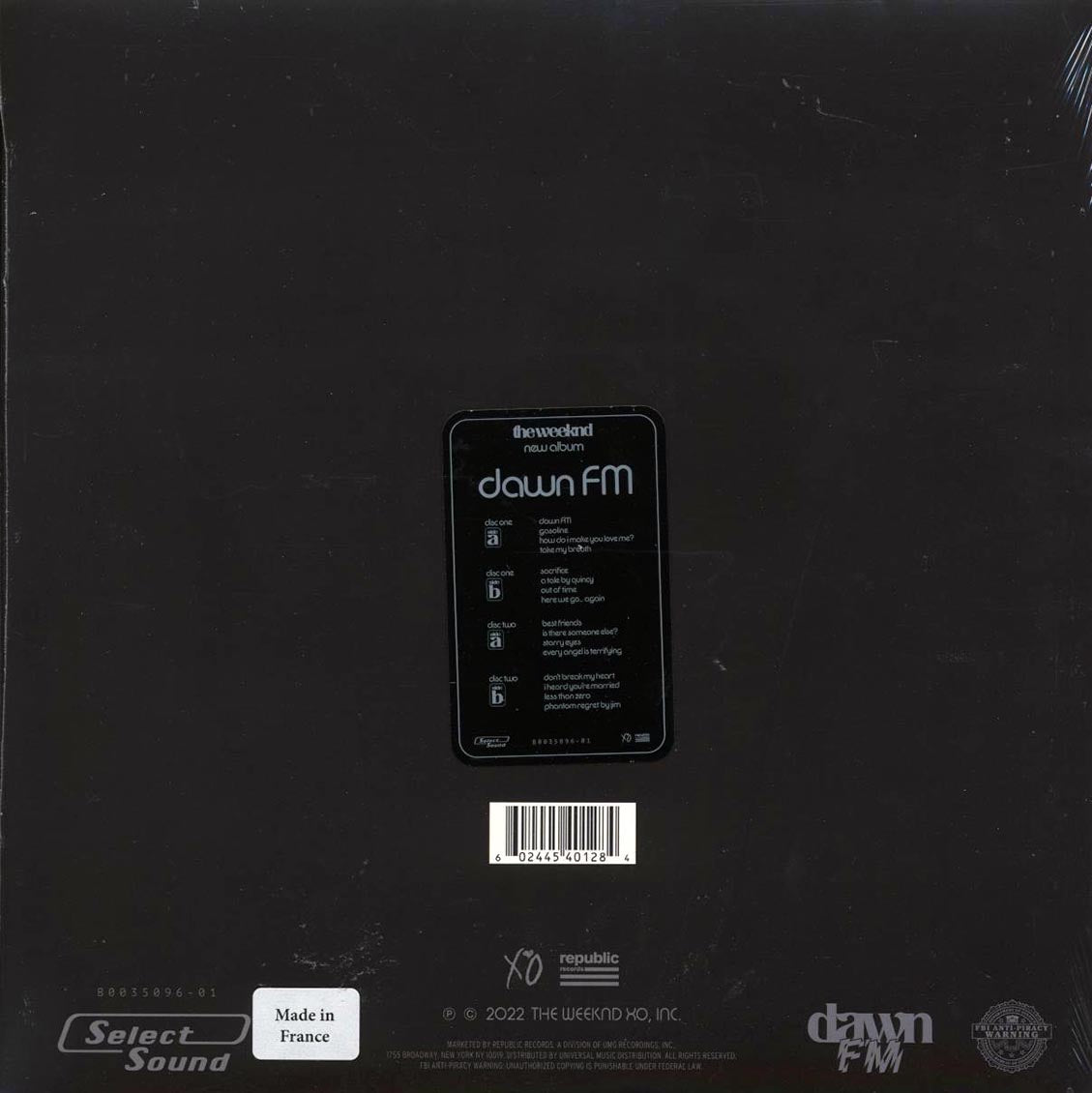 The Weeknd - Dawn FM (2xLP) - Vinyl LP, LP