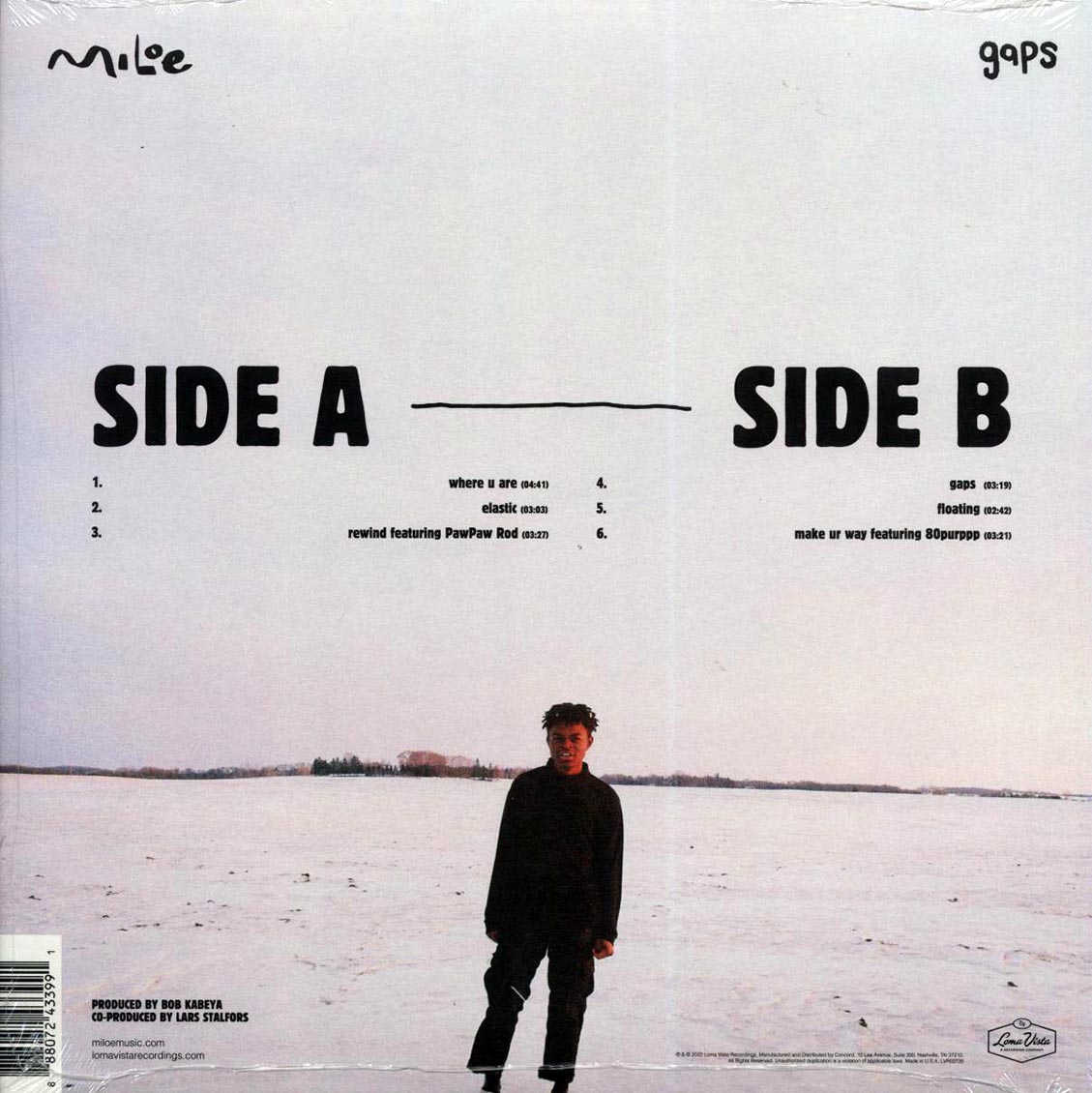 Miloe - Gaps - Vinyl LP, LP