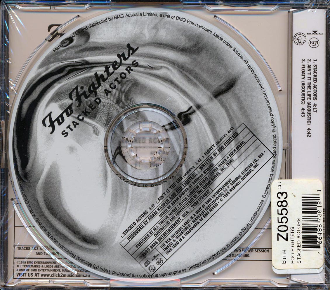 Foo Fighers - Stacked Actors - CD, CD