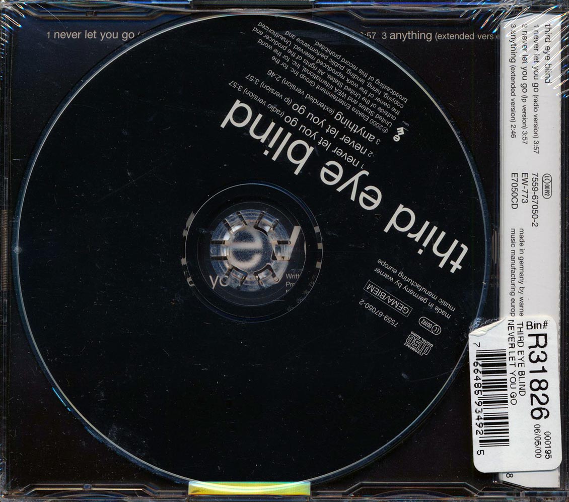Third Eye Blind - Never Let You Go - CD, CD