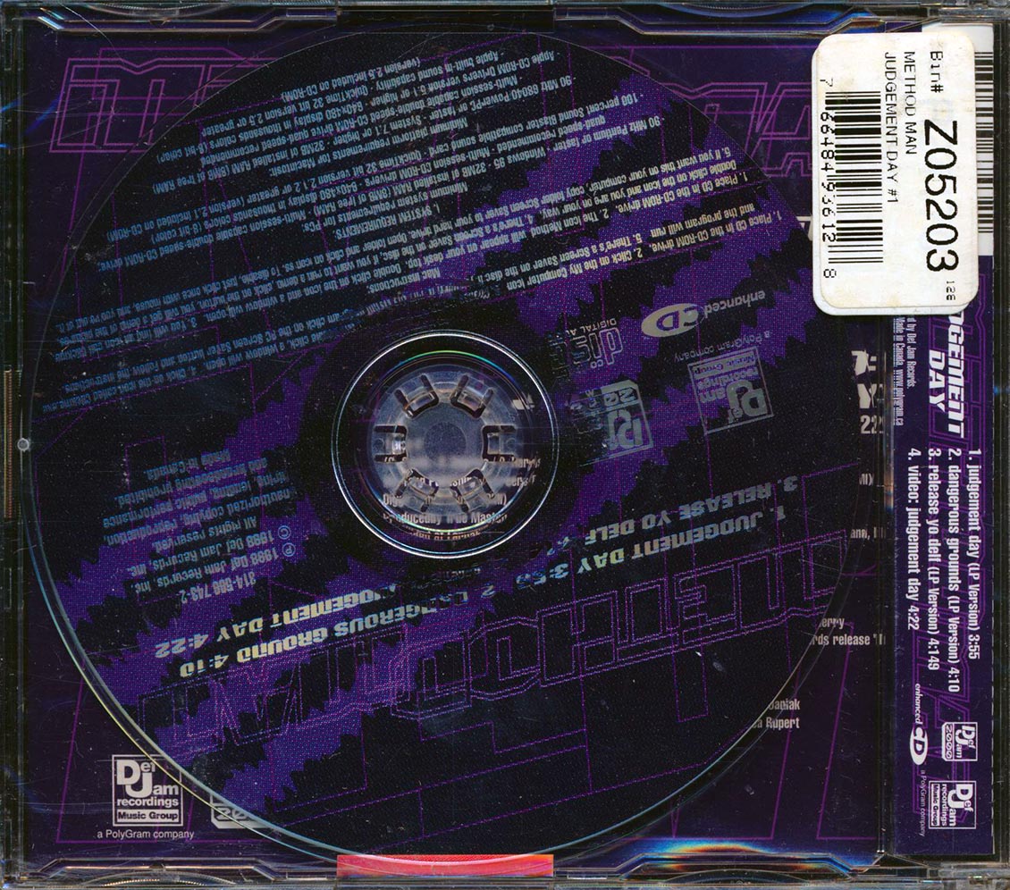 Method Man - Judgement Day - CD, CD