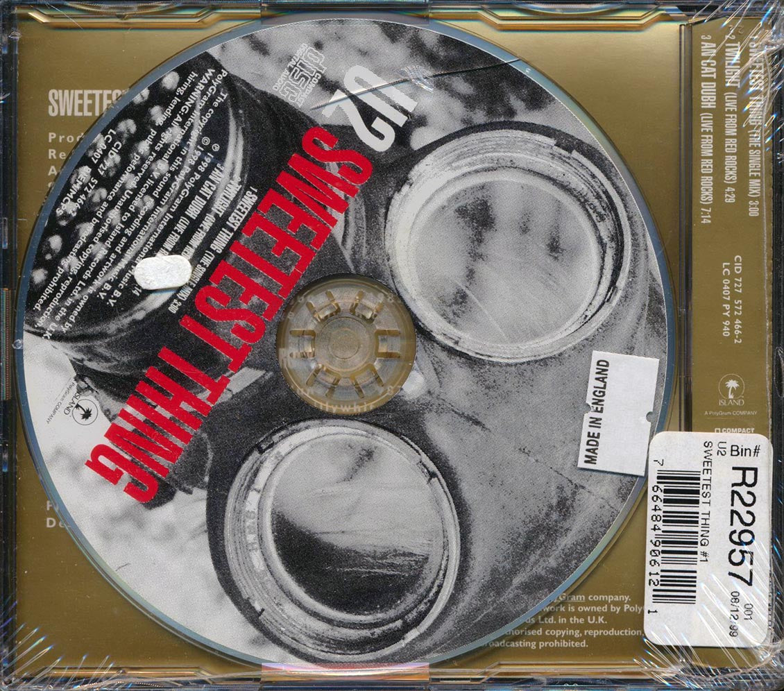 U2 - Sweetest Thing - CD, CD
