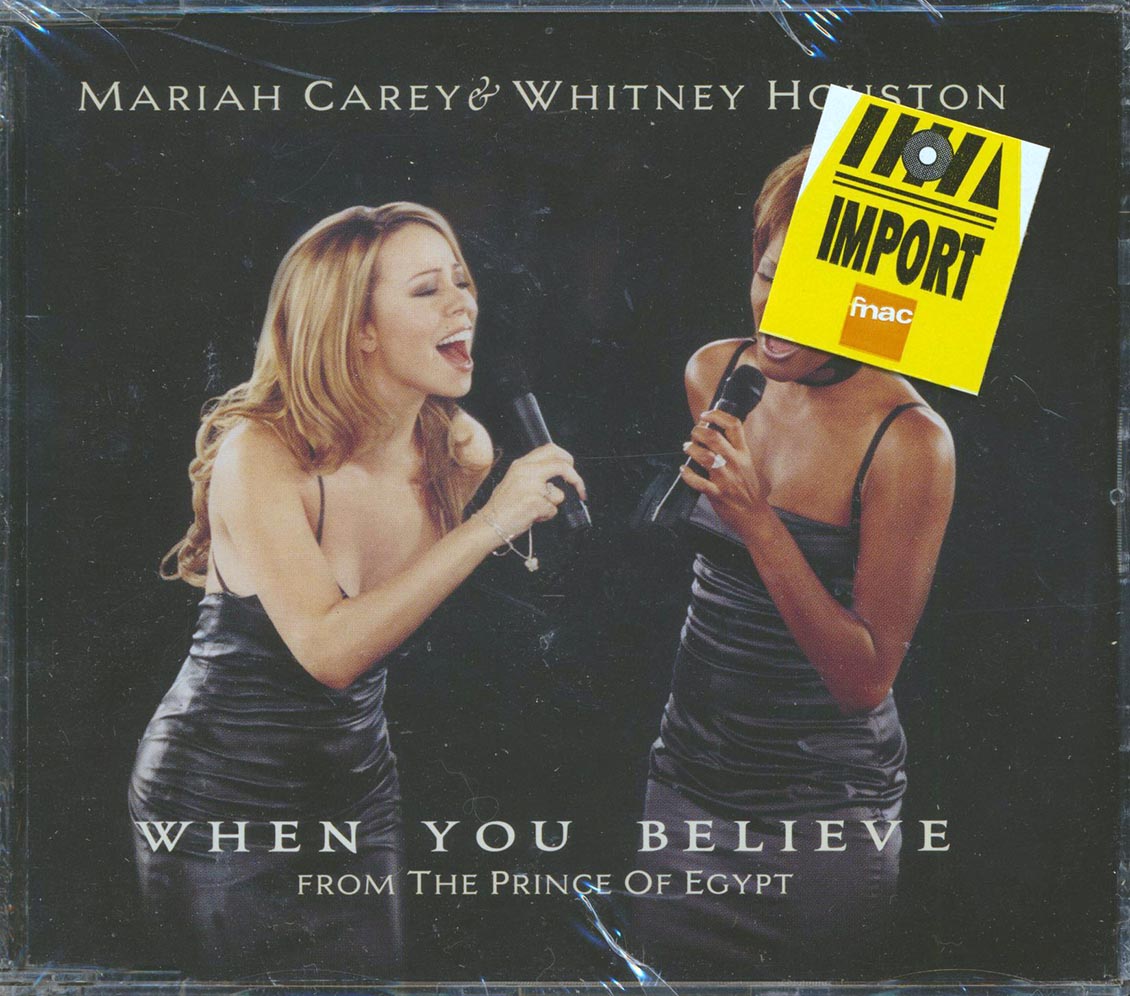 Mariah Carey, Whitney Houston - When You Believ: From The Prince Of Egypt - CD