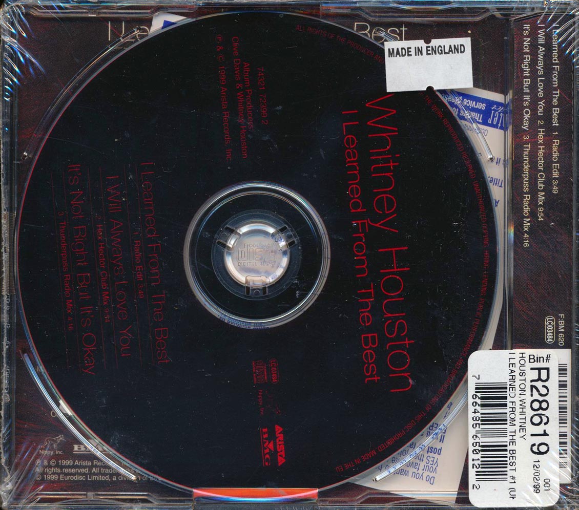 Whitney Houston - I Learned From The Best - CD, CD