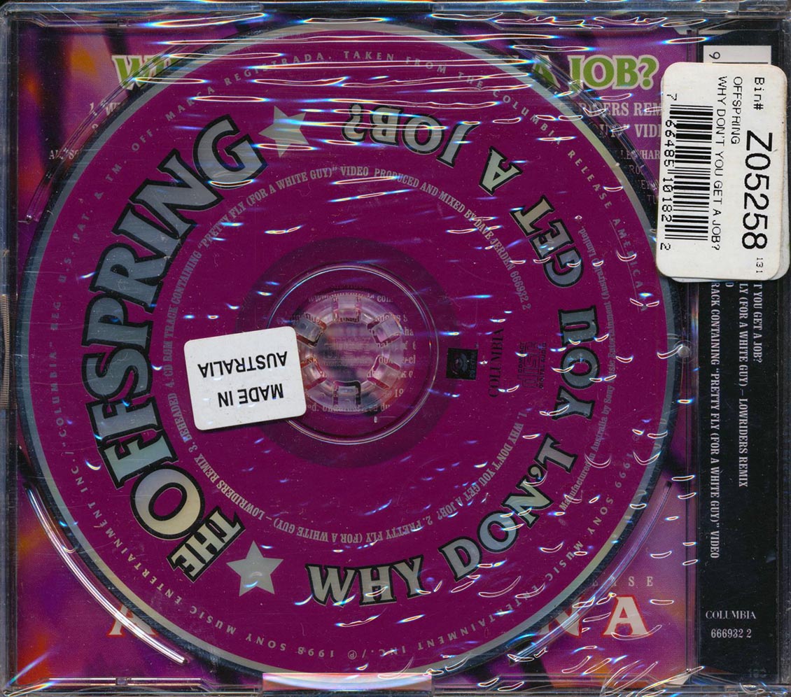 The Offspring - Why Don't You Get A Job - CD, CD