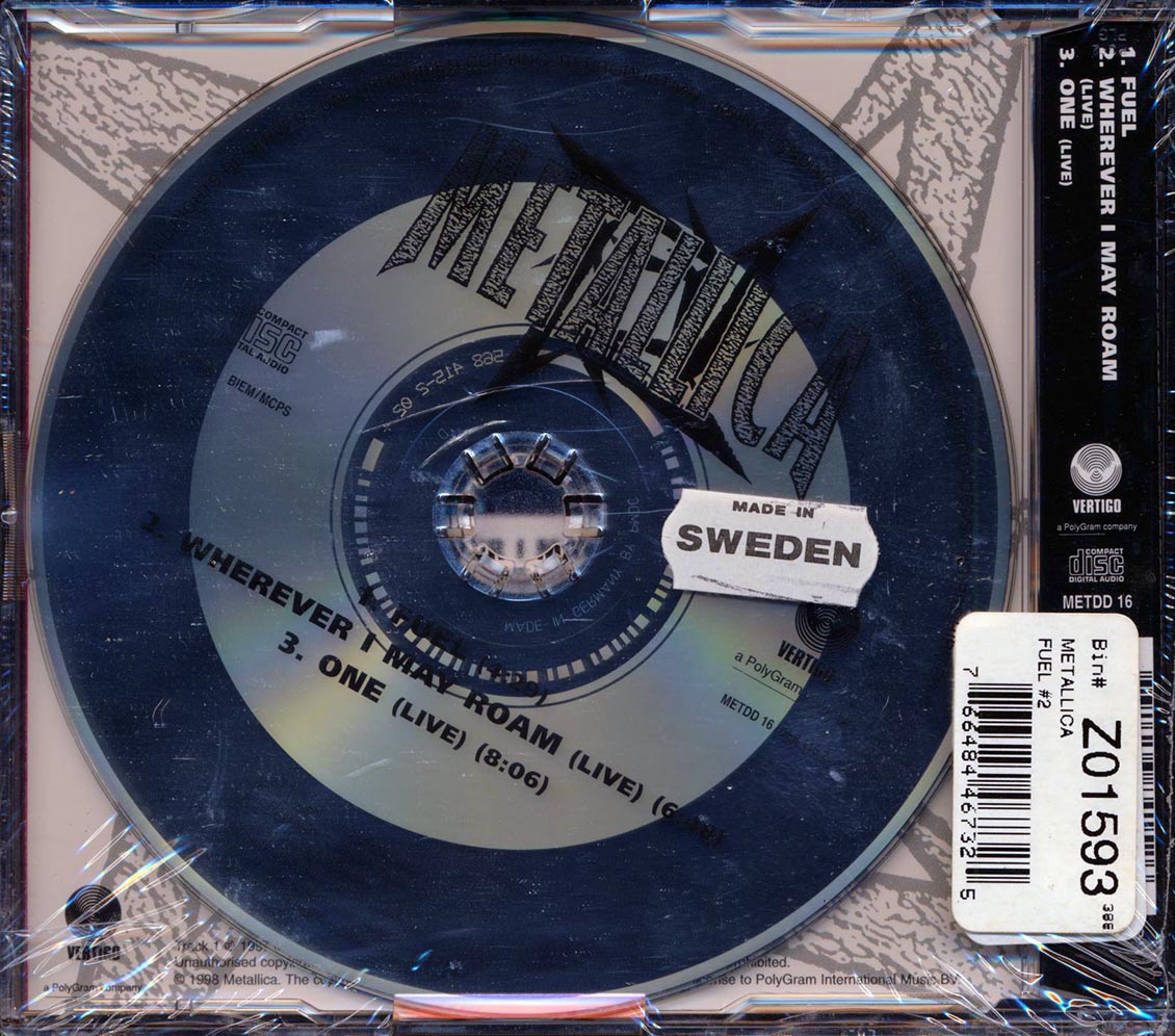 Metallica - Fuel - CD, CD