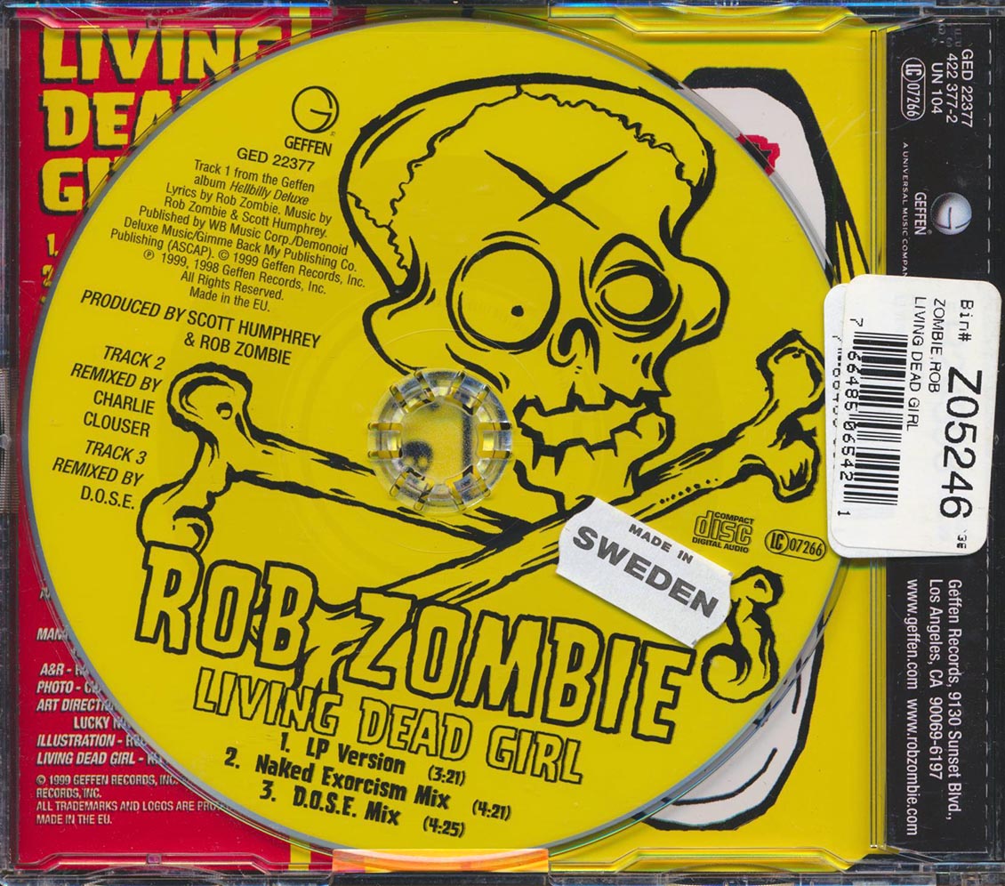 Rob Zombie - Living Dead Girl - CD, CD