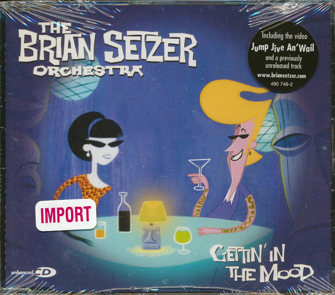 The Brian Setzer Orchestra - Gettin' In The Mood - CD