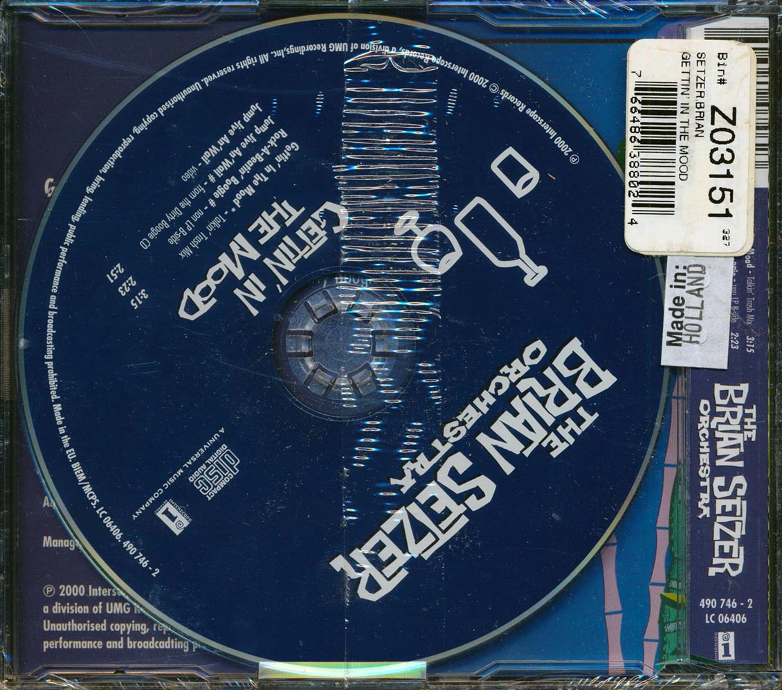 The Brian Setzer Orchestra - Gettin' In The Mood - CD, CD