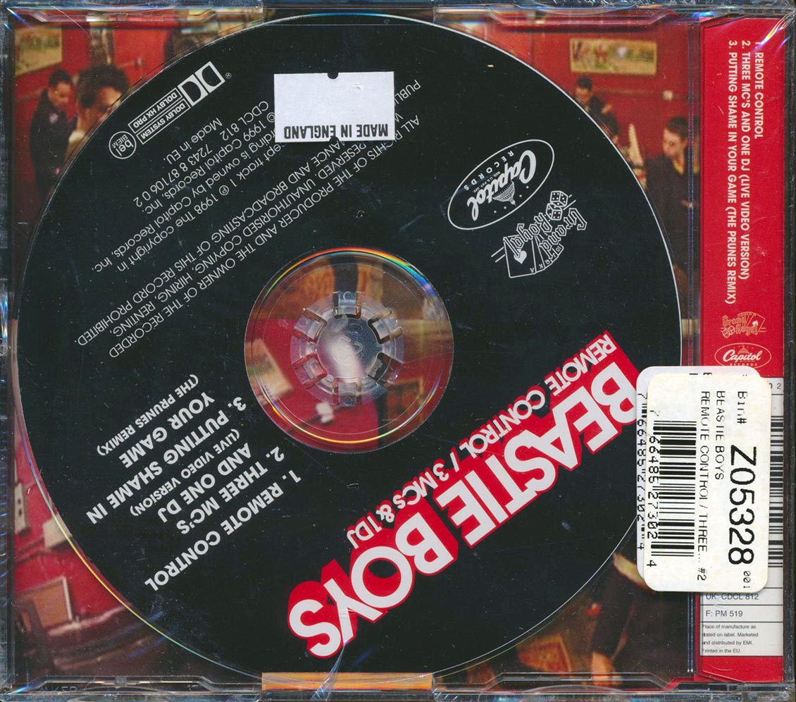The Beastie Boys - Remote Control / 3MCs & 1 DJ - CD, CD