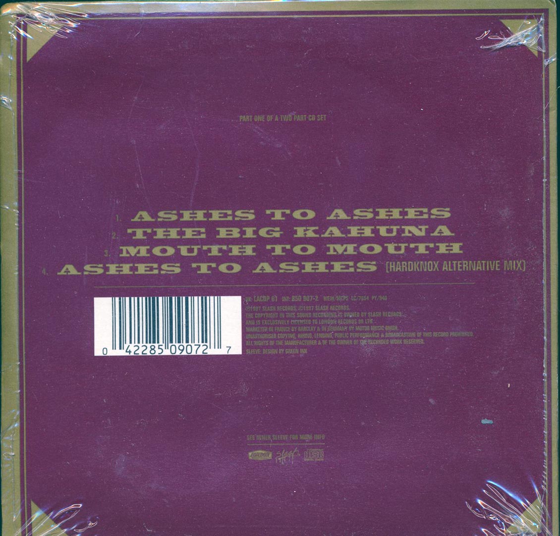Faith No More - Ashes To Ashes - CD, CD