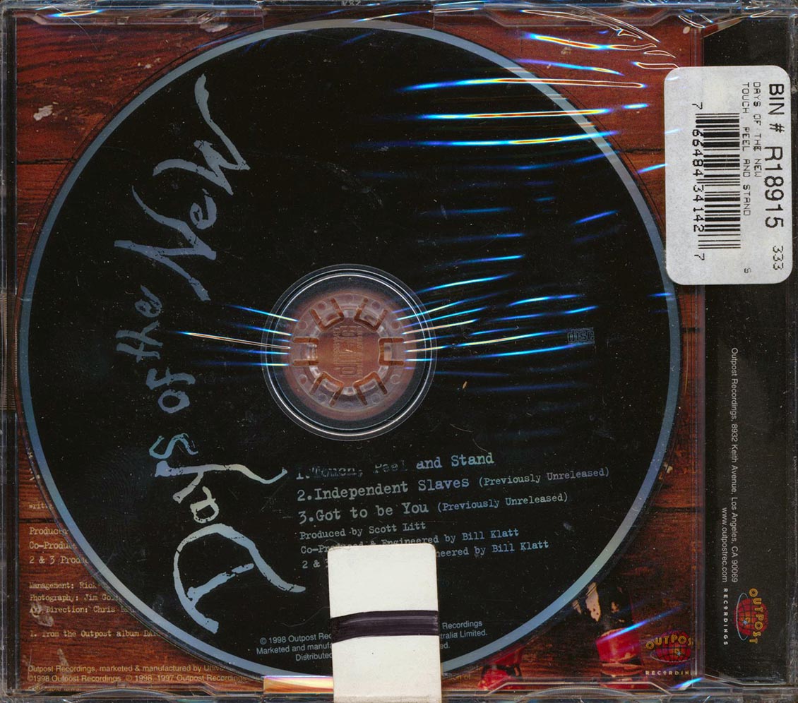 Days Of The New - Touch, Peel And Stand - CD, CD