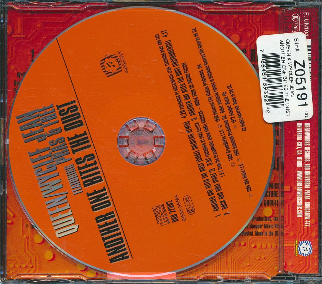 Queen, Wyclef Jean - Another One Bites The Dust - CD, CD
