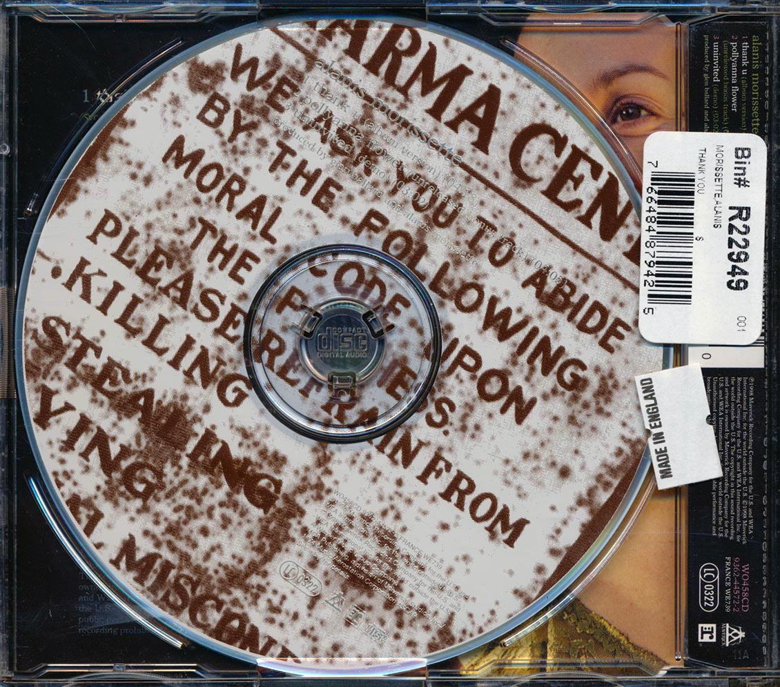 Alanis Morissette - Thank You - CD, CD