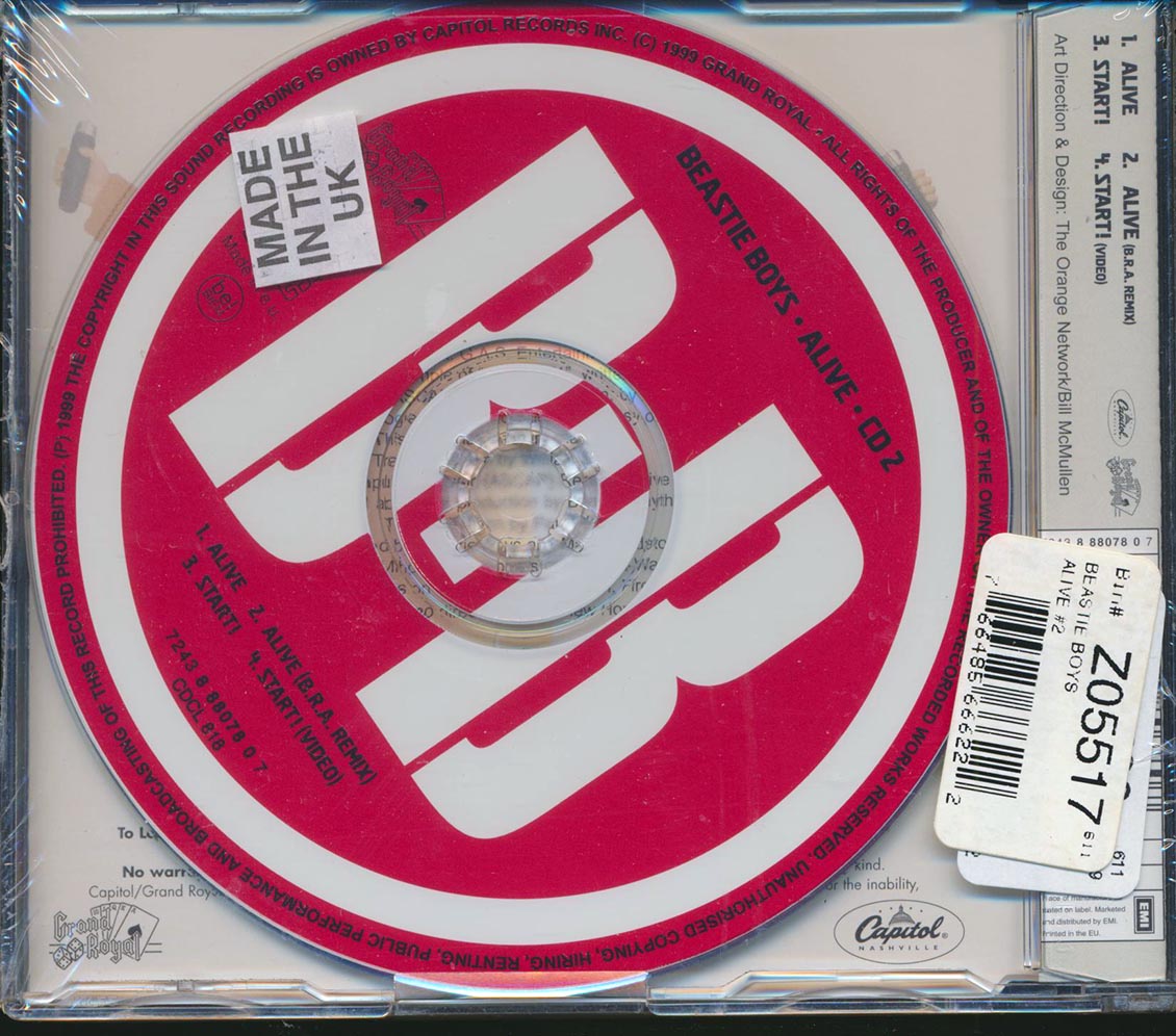 The Beastie Boys - Alive - CD, CD