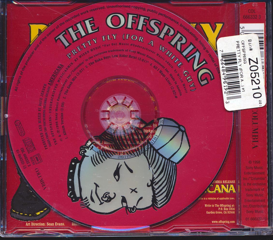 The Offspring - Pretty Fly (For A White Guy) - CD, CD