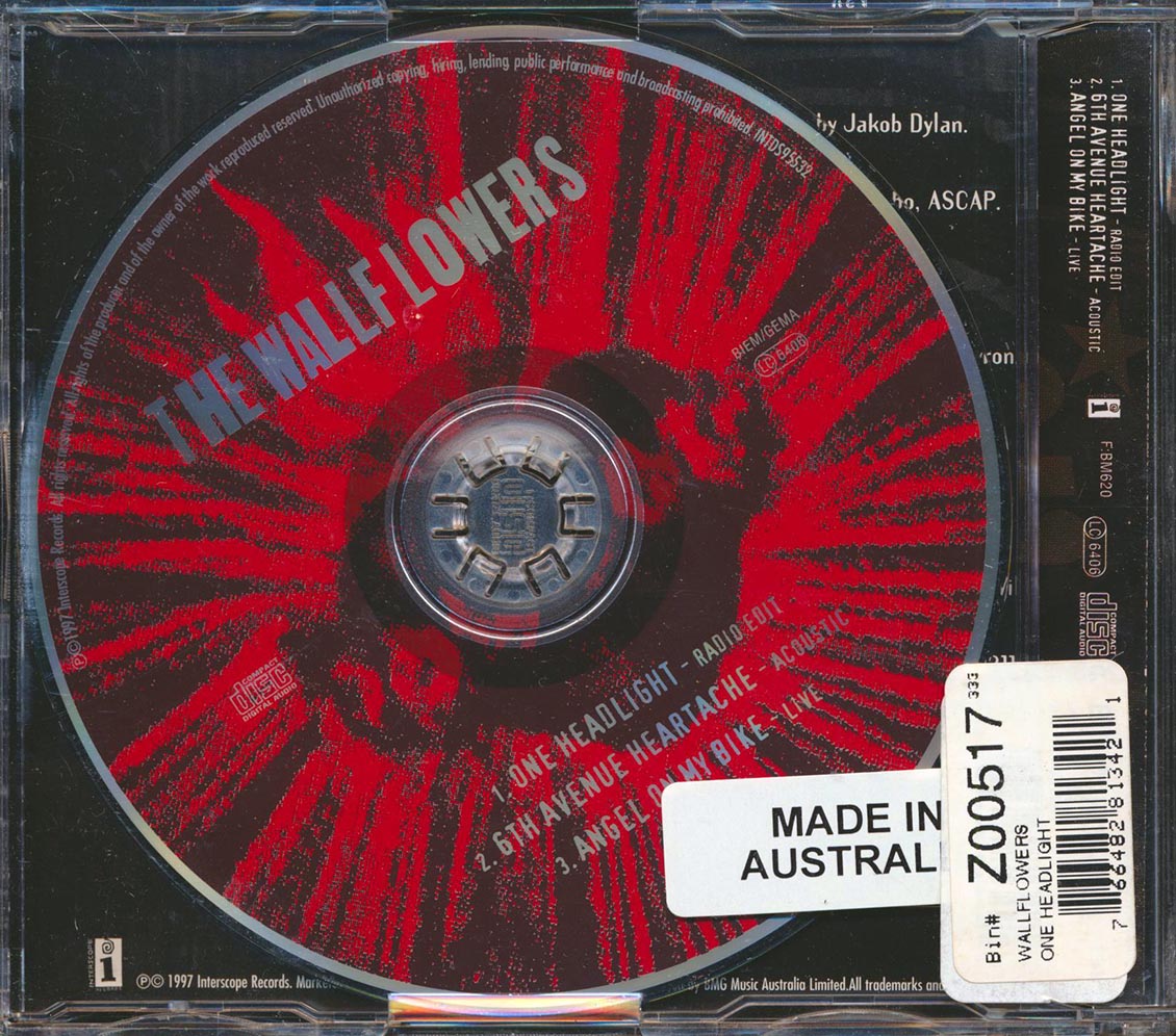 The Wallflowers - One Headlight - CD, CD
