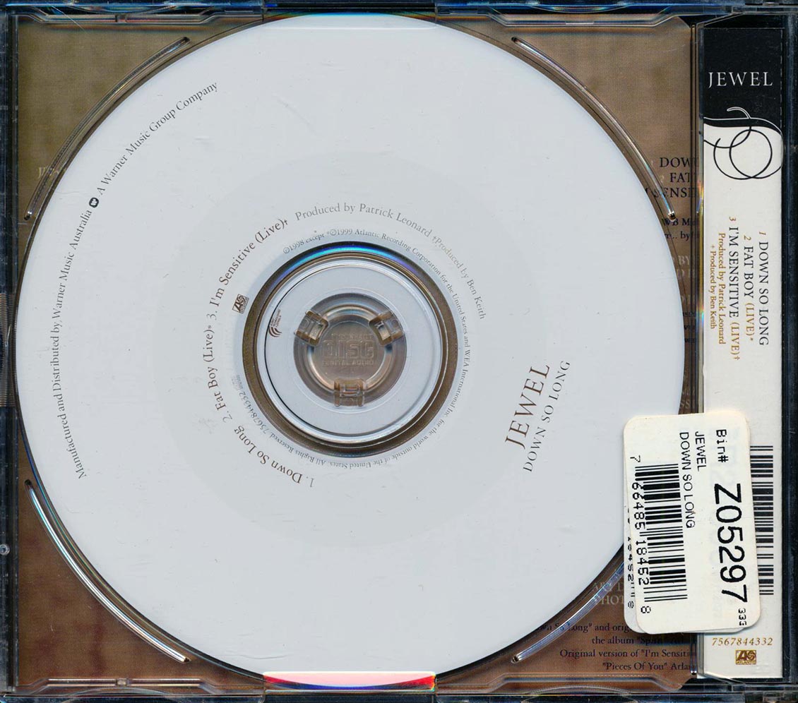 Jewel - Down So Long - CD, CD