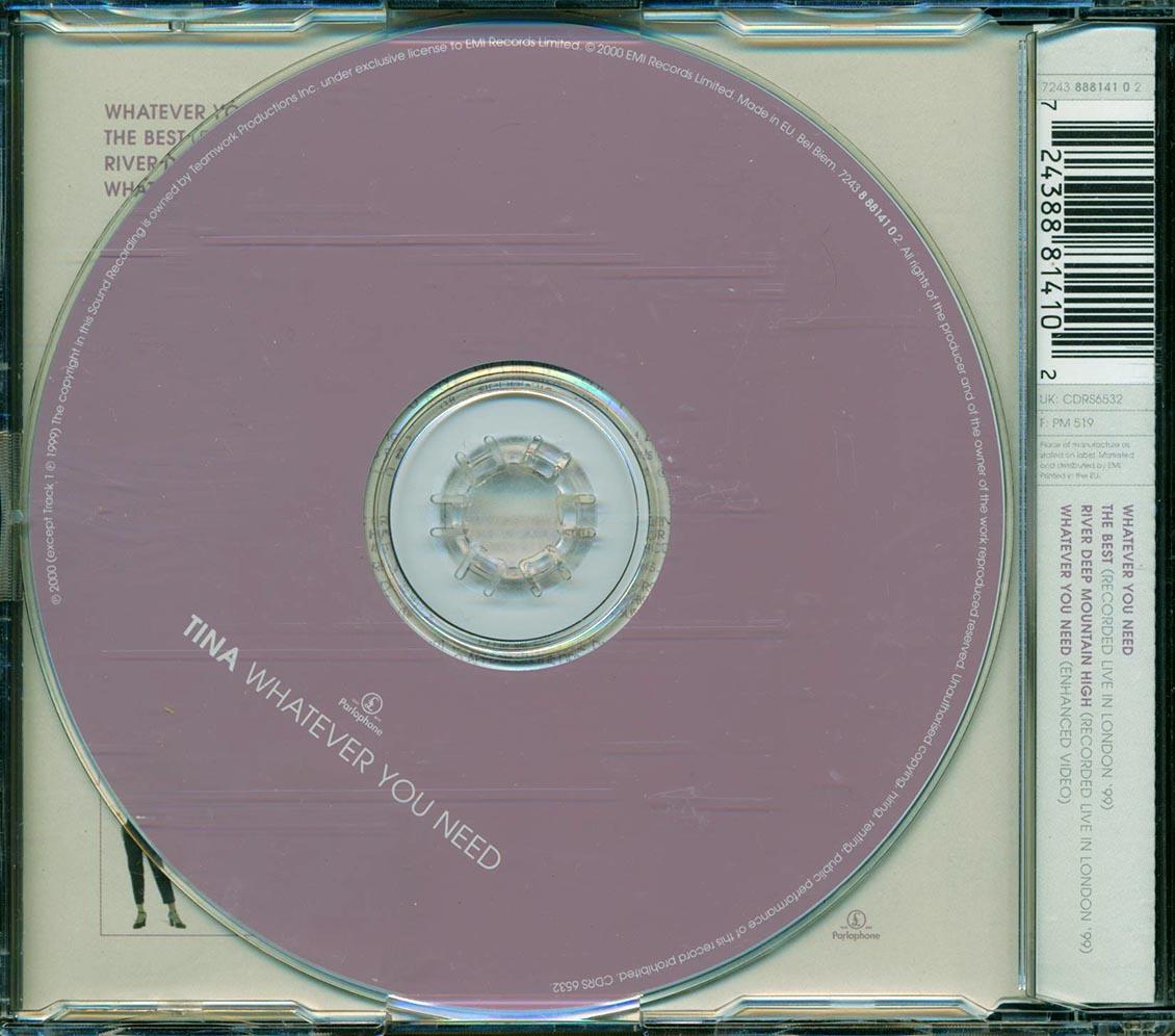 Tina Turner - Whatever You Need - CD, CD