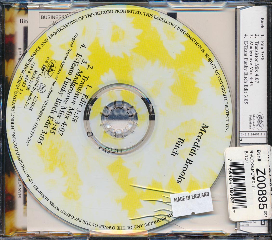 Meredith Brooks - Bitch - CD, CD