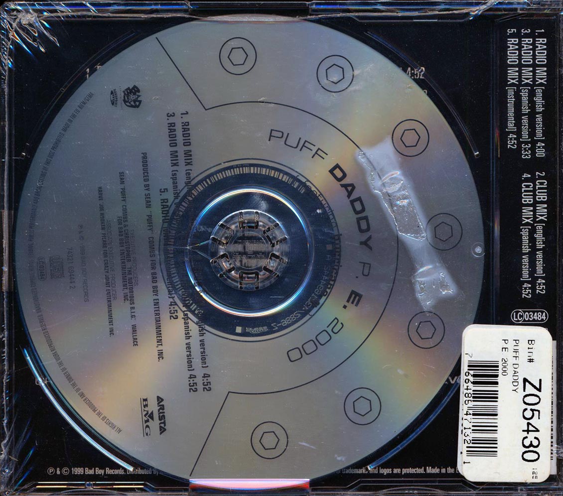 Puff Daddy, Hurricane G - PE 2000 - CD, CD