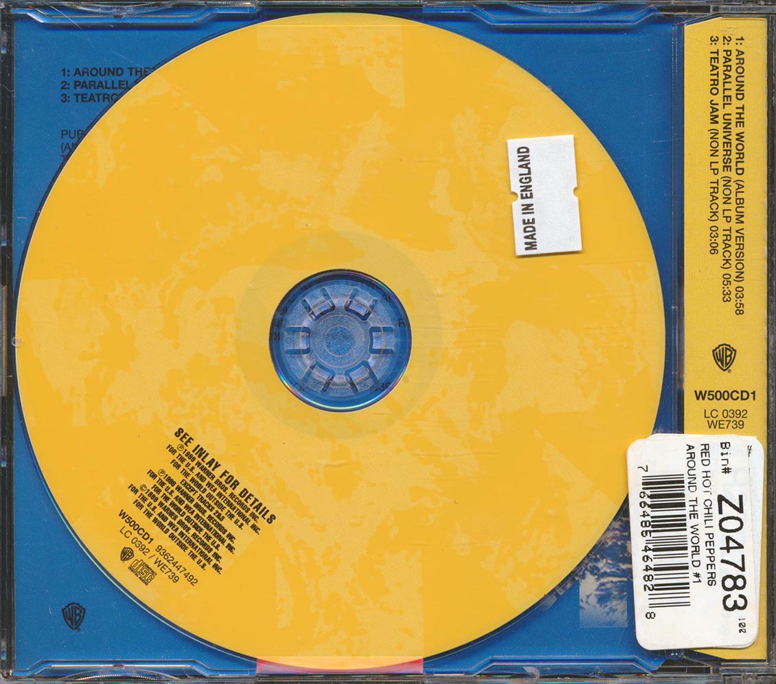 Red Hot Chili Peppers - Around The World - CD, CD