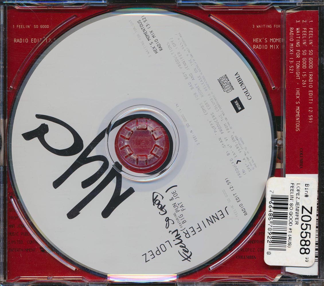 Jennifer Lopez, Big Pun, Fat Joe - Feelin' So Good - CD, CD