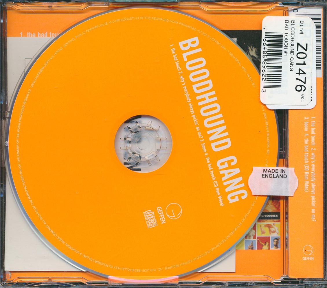 The Bloodhound Gang - The Bad Touch - CD, CD