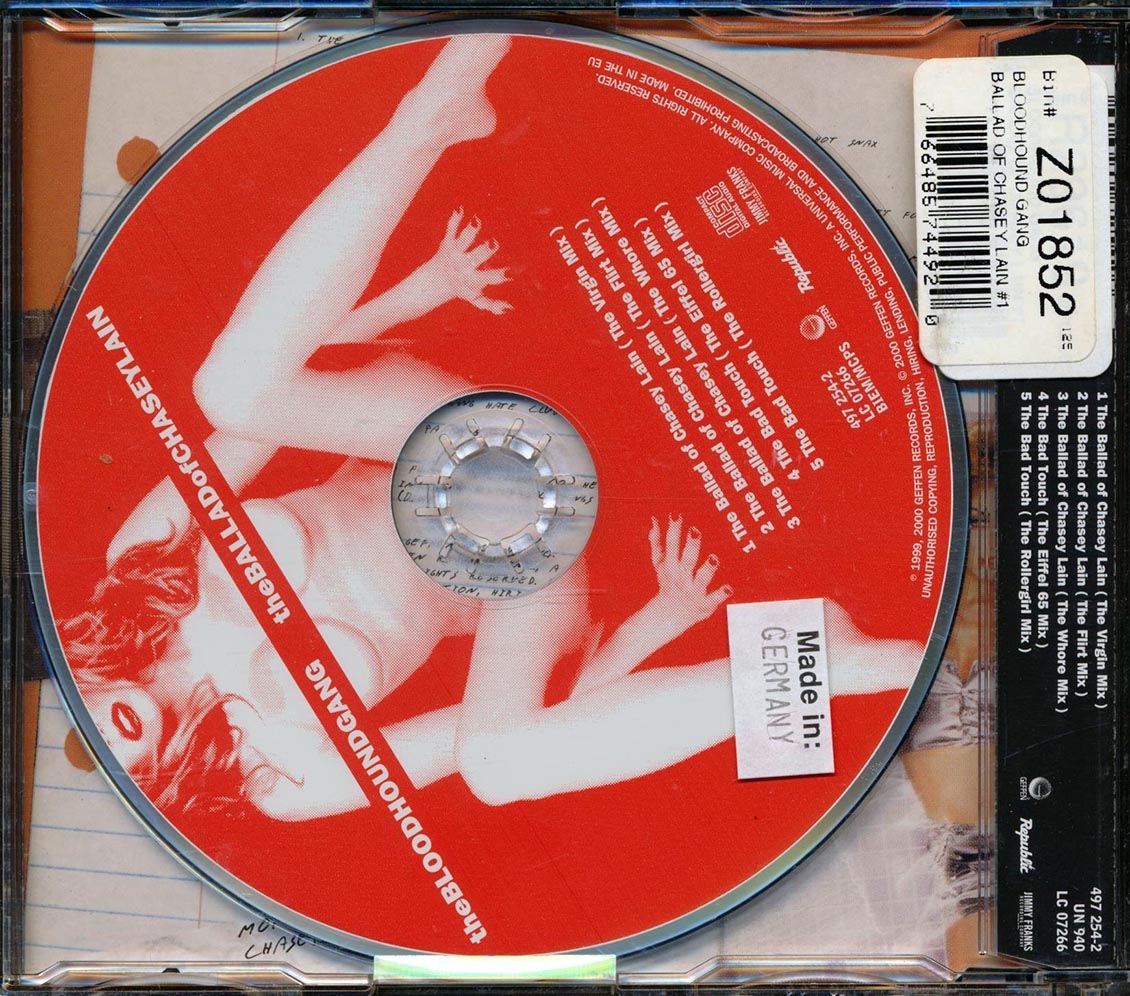 The Bloodhound Gang - The Ballad Of Chasey Lain - CD, CD