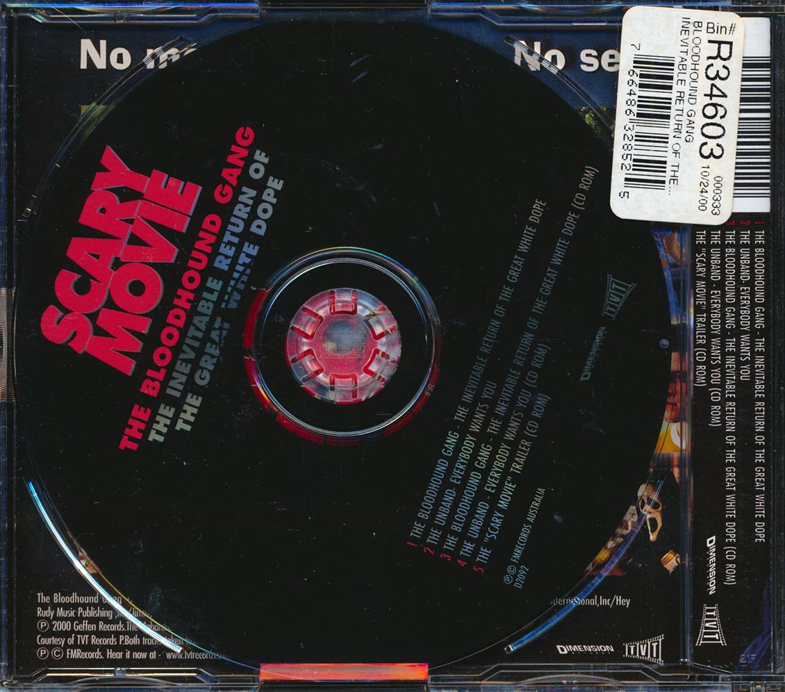The Bloodhound Gang - The Inevitable Return Of The Great White Dope - CD, CD