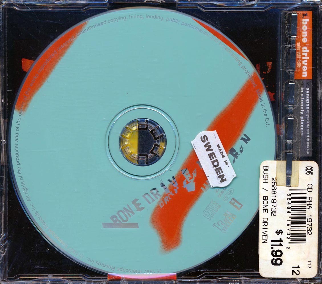 Bush - Bone Driven - CD, CD