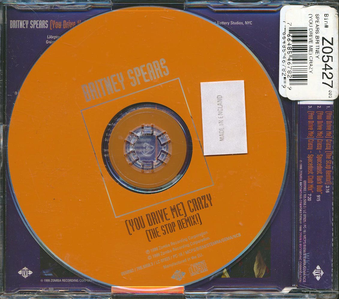 Britney Spears - You Drive Me Crazy: The Stop Remix! - CD, CD