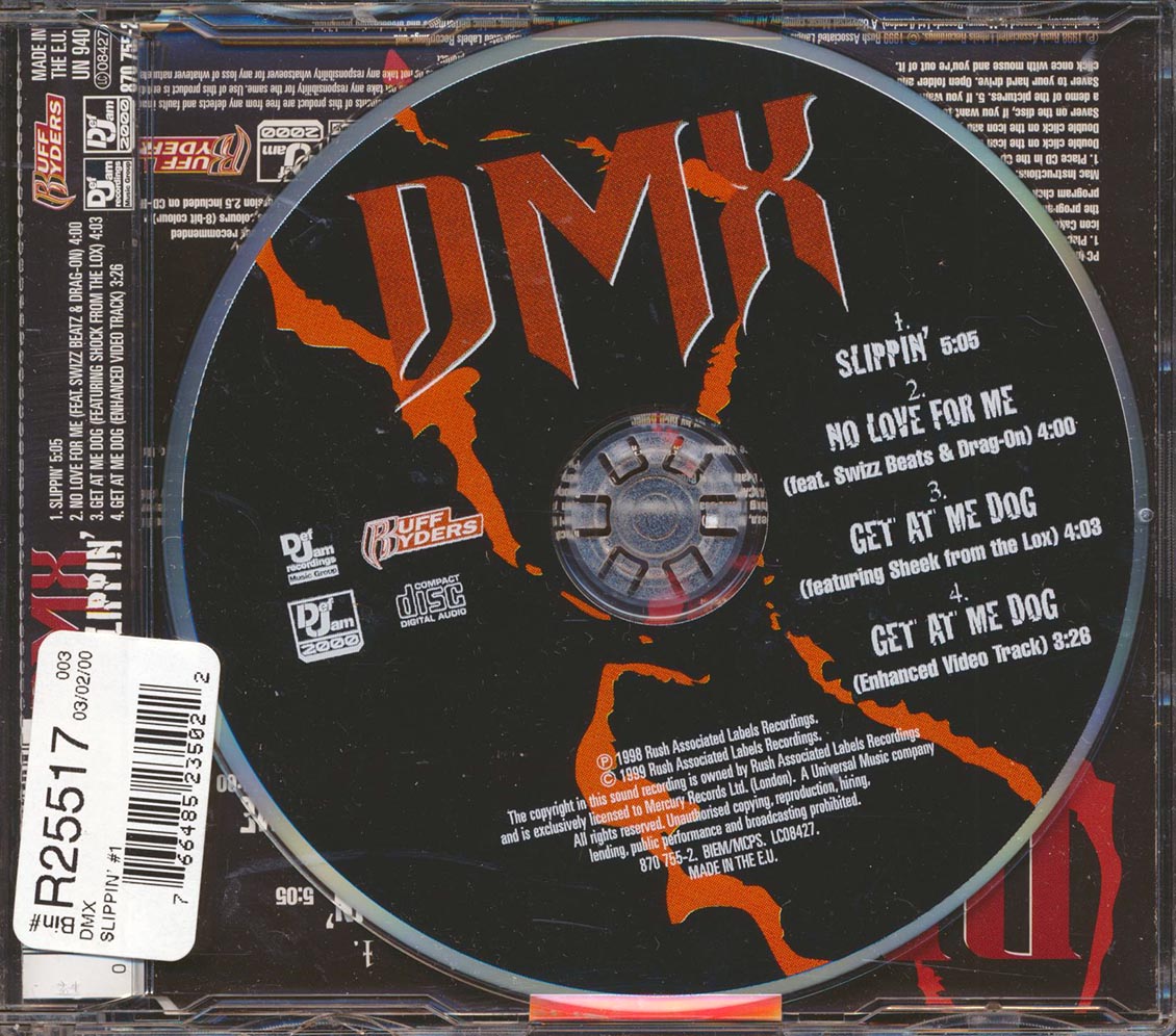DMX - Slippin' - CD, CD