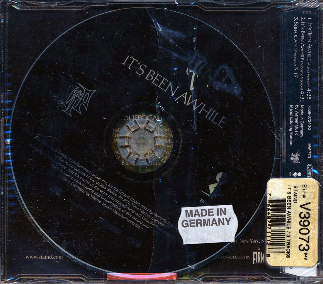 Staind - It's Been Awhile - CD, CD