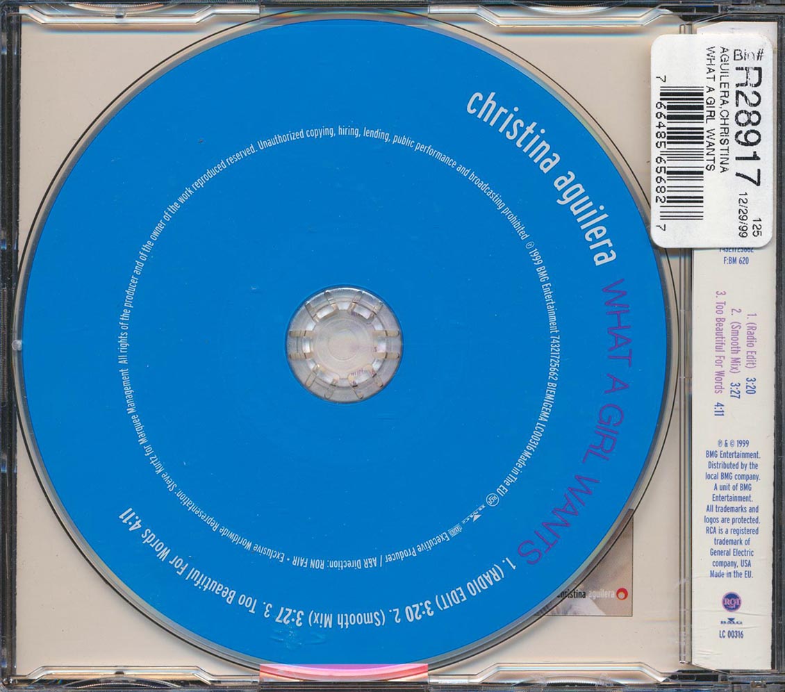 Christina Aguilera - What A Girl Wants - CD, CD