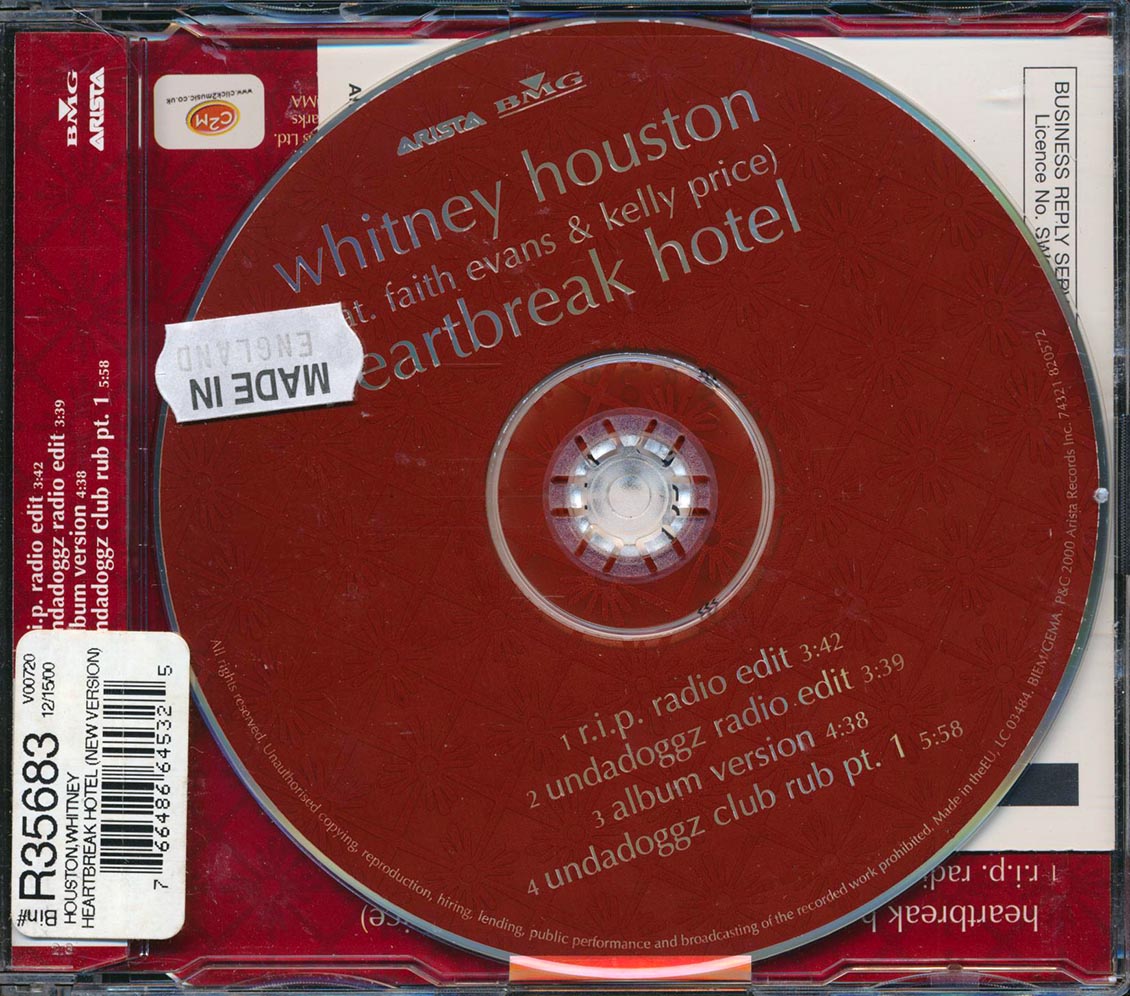 Whitney Houston, Faith Evens, Kelly Price - Heartbreak Hotel - CD, CD