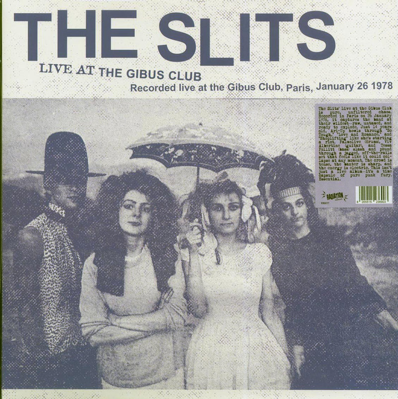 The Slits - Live At The Gibus Club, Paris, January 26, 1978 - Vinyl LP