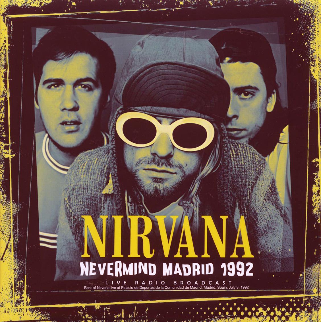 Nirvana - Nevermind Madrid 1992 - Vinyl LP